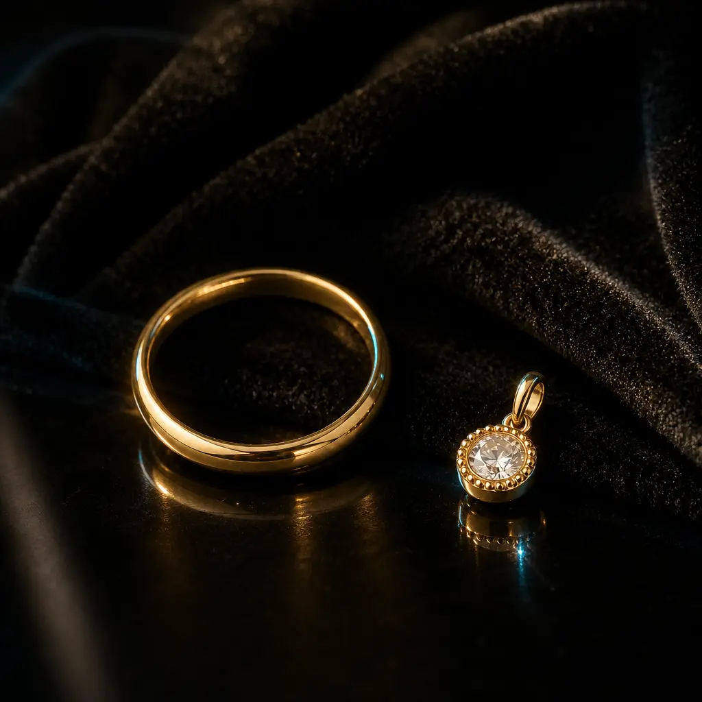 Demo cinematic campaign visual for Jewellery product