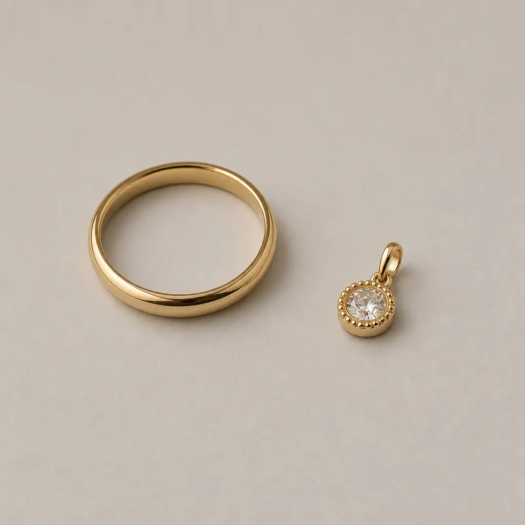 Demo before reference for Jewellery product