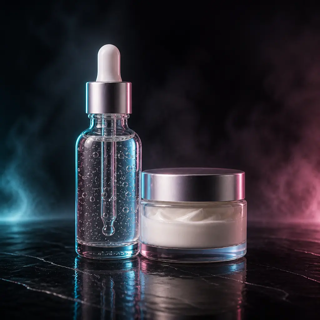 Demo cinematic campaign visual for Skincare product